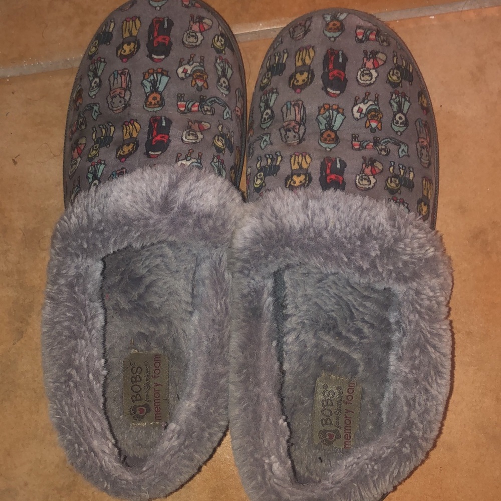 Skechers BOBS Slipper dog shoes with memory foam